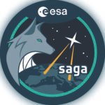 Wolves and quantum bits: creating the Saga mission patch