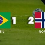 Erling Haaland mete un doblete histórico para eliminar a Brasil y clasificar a Noruega a cuartos de final