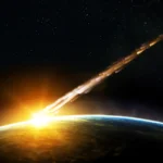 A massive asteroid slammed into the North Sea and triggered a 330-foot tsunami
